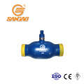 wholesale big discount heating supply buried fully welded ball valve electric drive